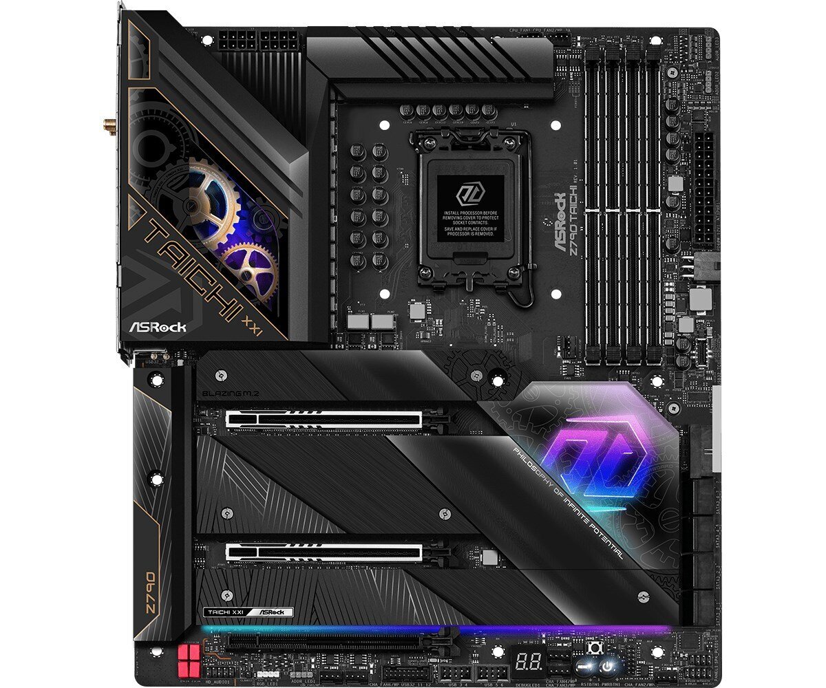 Asrock Z790 Taichi Intel Z790 LGA 1700 Extended ATX cena un informācija | Mātesplates | 220.lv