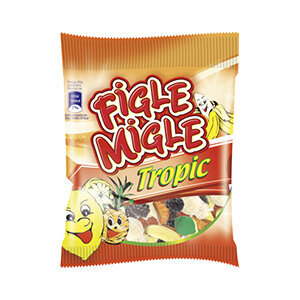Želejas konfektes Figle Migle Tropic, 80 g цена и информация | Saldumi | 220.lv