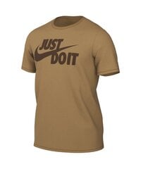 Nike vīriešu T-krekls AR5006*722, tumši bēšs 196150762100 цена и информация | Мужские футболки | 220.lv