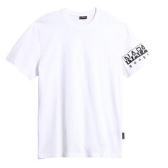 Sadas ss 1 napapijri  for men's white np0a4h9b002 NP0A4H9B002 цена и информация | Мужские футболки | 220.lv