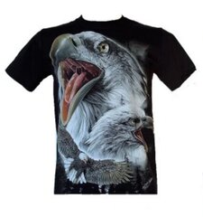 T-krekls "Mežonīgais Ērglis" ar īsām piedurknēm цена и информация | Мужские футболки | 220.lv