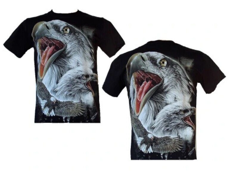 T-krekls "Mežonīgais Ērglis" ar īsām piedurknēm cena un informācija | Vīriešu T-krekli | 220.lv
