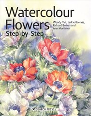 Watercolour Flowers Step-by-Step цена и информация | Книги о питании и здоровом образе жизни | 220.lv