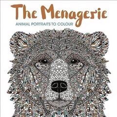 Menagerie: Animal Portraits to Colour cena un informācija | Grāmatas par veselīgu dzīvesveidu un uzturu | 220.lv