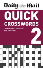 Daily Mail Quick Crosswords Volume 2 cena un informācija | Grāmatas par veselīgu dzīvesveidu un uzturu | 220.lv