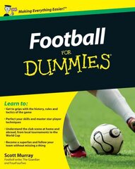 Football For Dummies (UK Edition) UK Edition цена и информация | Книги о питании и здоровом образе жизни | 220.lv