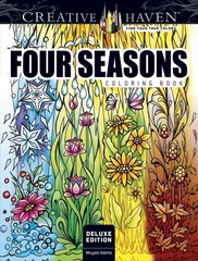 Creative Haven Deluxe Edition Four Seasons Coloring Book Special edition цена и информация | Книги о питании и здоровом образе жизни | 220.lv