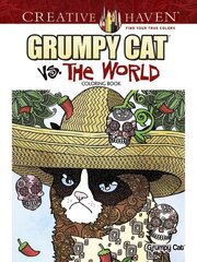 Creative Haven Grumpy Cat Vs. The World Coloring Book цена и информация | Книги о питании и здоровом образе жизни | 220.lv