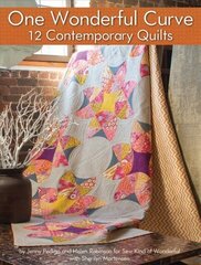 One Wonderful Curve: 12 Contemporary Quilts cena un informācija | Grāmatas par veselīgu dzīvesveidu un uzturu | 220.lv