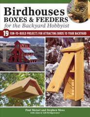 Birdhouses, Boxes & Feeders for the Backyard Hobbyist: 19 Fun-to-Build Projects for Attracting Birds to Your Backyard цена и информация | Книги о питании и здоровом образе жизни | 220.lv