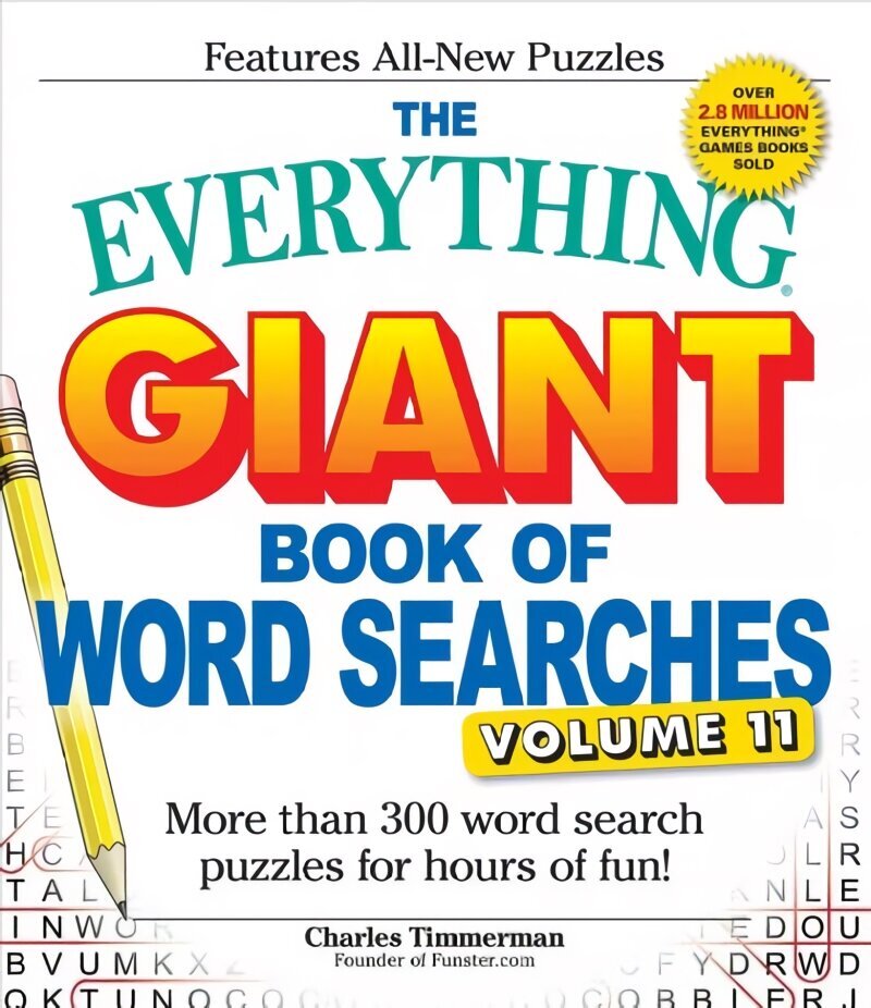 Everything Giant Book of Word Searches, Volume 11: More Than 300 Word Search Puzzles for Hours of Fun!, Volume 11 цена и информация | Grāmatas par veselīgu dzīvesveidu un uzturu | 220.lv