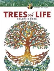 Creative Haven Trees of Life Coloring Book цена и информация | Книги о питании и здоровом образе жизни | 220.lv