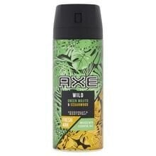 Axe Wild Green Mojito & Cedarwood Deospray - ķermeņa sprejs vīriešiem 150 ml cena un informācija | Parfimēta vīriešu kosmētika | 220.lv