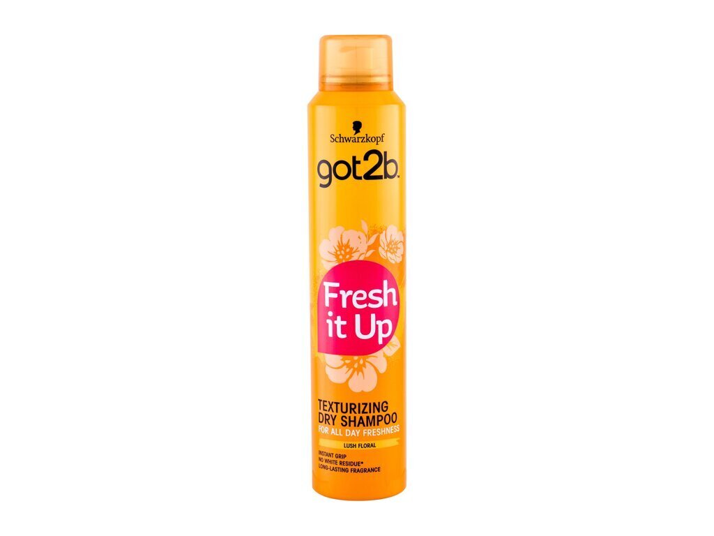 Schwarzkopf Got2b Fresh It Up Texturizing sausais šampūns 200 ml cena un informācija | Šampūni | 220.lv