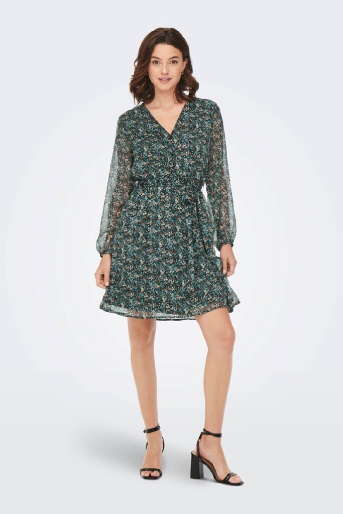 Kleita ONLY 15236376BALSAMGREEN-S cena un informācija | Kleitas | 220.lv