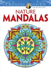 Creative Haven Nature Mandalas cena un informācija | Grāmatas mazuļiem | 220.lv