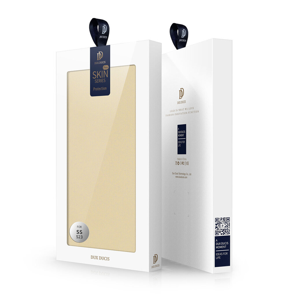 Dux Ducis Skin Pro Samsung Galaxy S23 Gold cena un informācija | Telefonu vāciņi, maciņi | 220.lv
