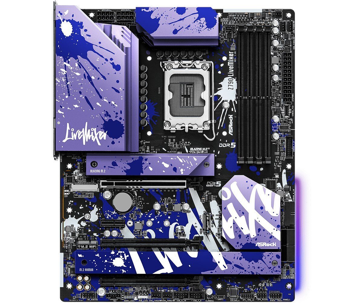 ASRock Z790 LiveMixer, ATX, LGA1700, DDR5 cena un informācija | Mātesplates | 220.lv