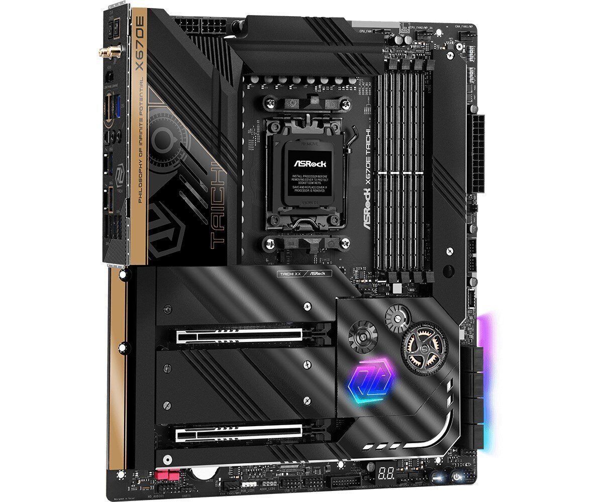 ASRock X670E Taichi, E-ATX, AM5, DDR5, WiFi цена и информация | Mātesplates | 220.lv