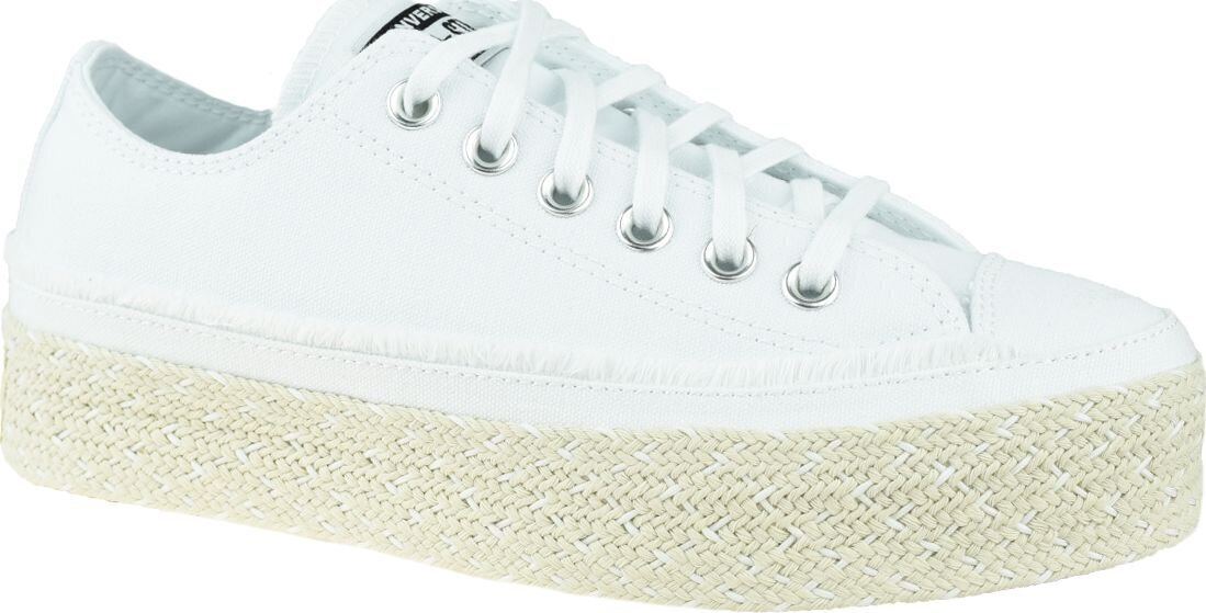 Sporta apavi sievietēm Converse Chuck Taylor As Espadrille 567686C, balti cena un informācija | Sporta apavi sievietēm | 220.lv