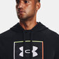 Džemperis vīriešiem Under Armor Rival Flc Graphic Hoodie M 1370349 001, melns цена и информация | Vīriešu jakas | 220.lv