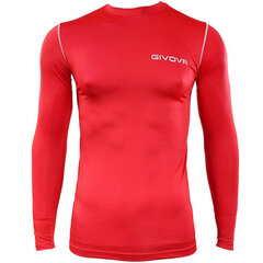 Термоактивная футболка GIVOVA CORPUS 3, красная цена и информация | Мужское термобелье | 220.lv