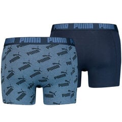 Трусы Puma Men Aop Boxer Blue 935054 03 цена и информация | Мужские трусы | 220.lv