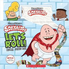Let's Roll! Sticker Activity Book (Captain Underpants TV) cena un informācija | Grāmatas mazuļiem | 220.lv