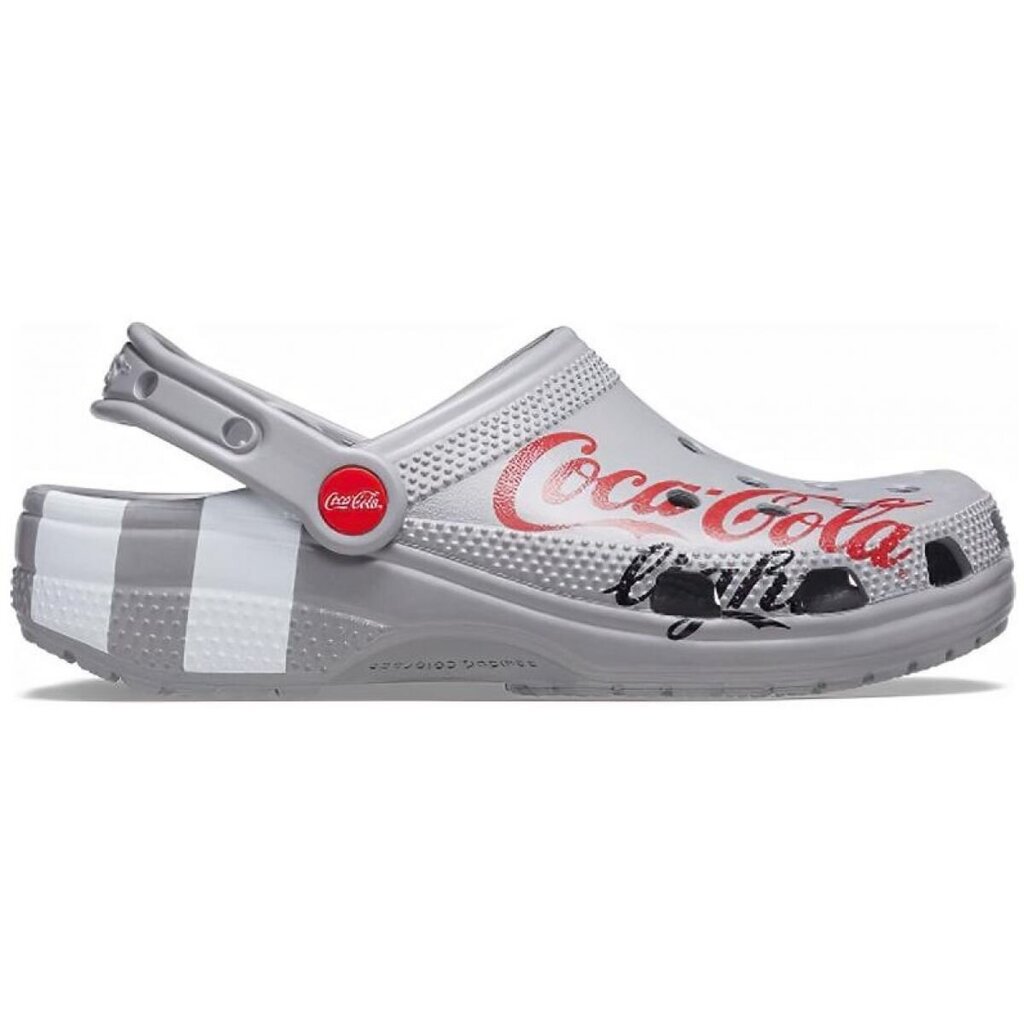 Čības vīriešiem Crocs Classic Coca-Cola Light X, pelēks™ цена и информация | Vīriešu iešļūcenes, čības, sandales | 220.lv