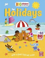 Big Stickers for Tiny Hands: Holidays: With scenes, activities and a giant fold-out picture цена и информация | Книги для малышей | 220.lv