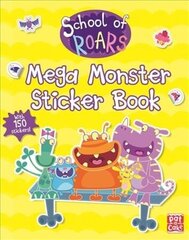 School of Roars: Mega Monster Sticker Book цена и информация | Книги для малышей | 220.lv