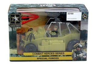 Militārais transportlīdzeklis Speciālie spēki (32160) 0509 cena un informācija | Rotaļlietas zēniem | 220.lv