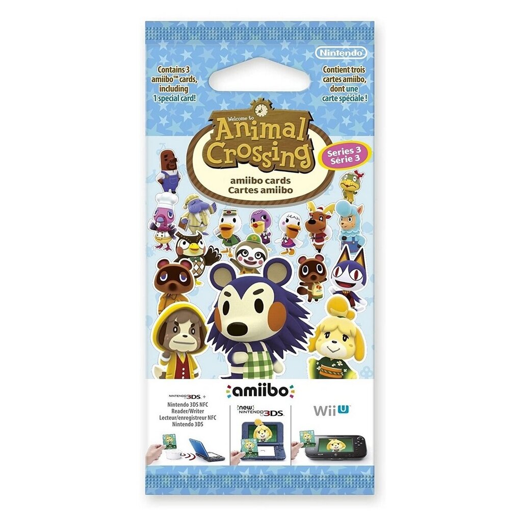 Animal Crossing: Happy Home Designer amiibo Card Pack (Series 3) cena un informācija | Galda spēles | 220.lv