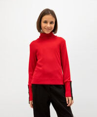 Gulliver džemperis ar augstu apkakli meitenēm, sarkans cena un informācija | Jakas, džemperi, žaketes, vestes meitenēm | 220.lv