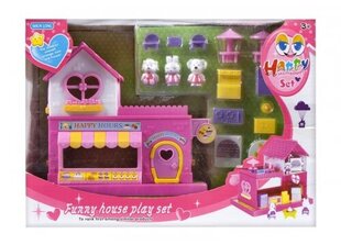 Māja + aksesuāri cena un informācija | Rotaļlietas meitenēm | 220.lv