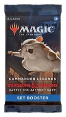 Карточная игра Magic The Gathering Commander Legends: Battle for Baldur’s Gate Set Booster цена и информация | Настольные игры, головоломки | 220.lv