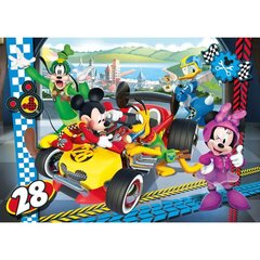 Puzle Mickey and The Roadster Racers Clementoni, 104d., 27984 cena un informācija | Puzles, 3D puzles | 220.lv