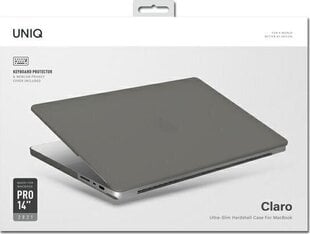 Uniq Claro, MacBook Pro 14" 2021, Grey (UNIQ583SMMATCL) cena un informācija | Somas portatīvajiem datoriem | 220.lv