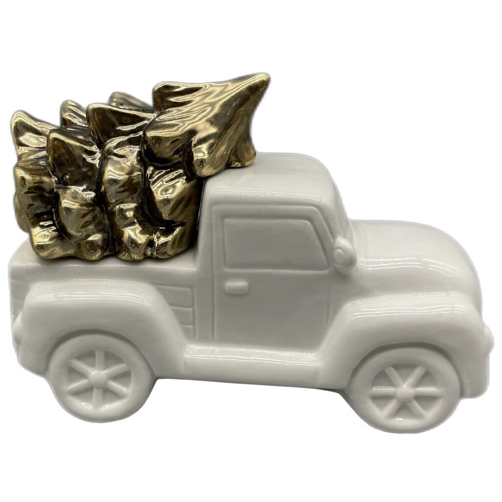 Ziemassvētku rotājums Automašīna ar eglīti cena un informācija | Ziemassvētku dekorācijas | 220.lv