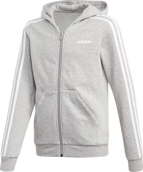 Adidas Esentials džemperis bērniem 3 Stripes Hoodie Jr, FQ4143 cena un informācija | Zēnu jakas, džemperi, žaketes, vestes | 220.lv