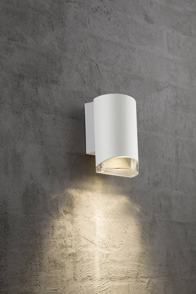 Nordlux Arn 45471001 āra sienas lampa LED GU10 28 W, balta cena un informācija | Āra apgaismojums | 220.lv