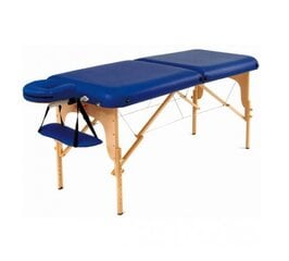 SISSEL® Robust портативный массажный стол, синий цена и информация | Аксессуары для массажа | 220.lv
