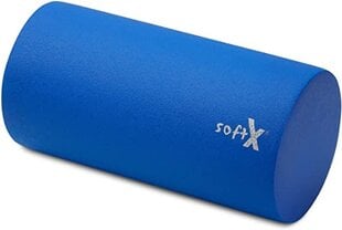 Pozicionēšanas masāžas rullītis Soft X, 20 cm, zilā krāsā цена и информация | Аксессуары для массажа | 220.lv