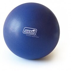 SISSEL® Pilates Soft bumba, 26 cm, zilā krāsā cena un informācija | Vingrošanas bumbas | 220.lv