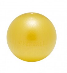 Bumba pilatēm Softgym, 23 cm, dzeltenā krāsā cena un informācija | Vingrošanas bumbas | 220.lv