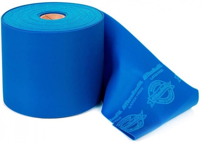 Elastīgā lente Thera-Band bez lateksa, zila, 1 m cena un informācija | Fitnesa gumijas, gredzeni | 220.lv