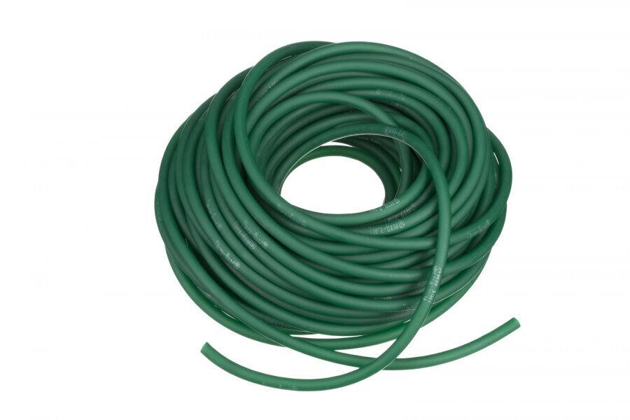 Apaļa elastīgā lente Thera-band, zaļa, 1 m cena un informācija | Fitnesa gumijas, gredzeni | 220.lv