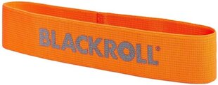 Auduma elastīgās pretestības gumija Blackroll®, oranža, 32 cm цена и информация | Фитнес-резинки, гимнастические кольца | 220.lv