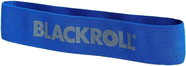 Auduma elastīgās pretestības gumija Blackroll®, zila, 32 cm cena un informācija | Fitnesa gumijas, gredzeni | 220.lv