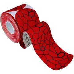 TheraBand кинезиологический тейп, разрезанный, 5X25.4 см, 20 шт, красный/черный цена и информация | Ортезы и бандажи | 220.lv